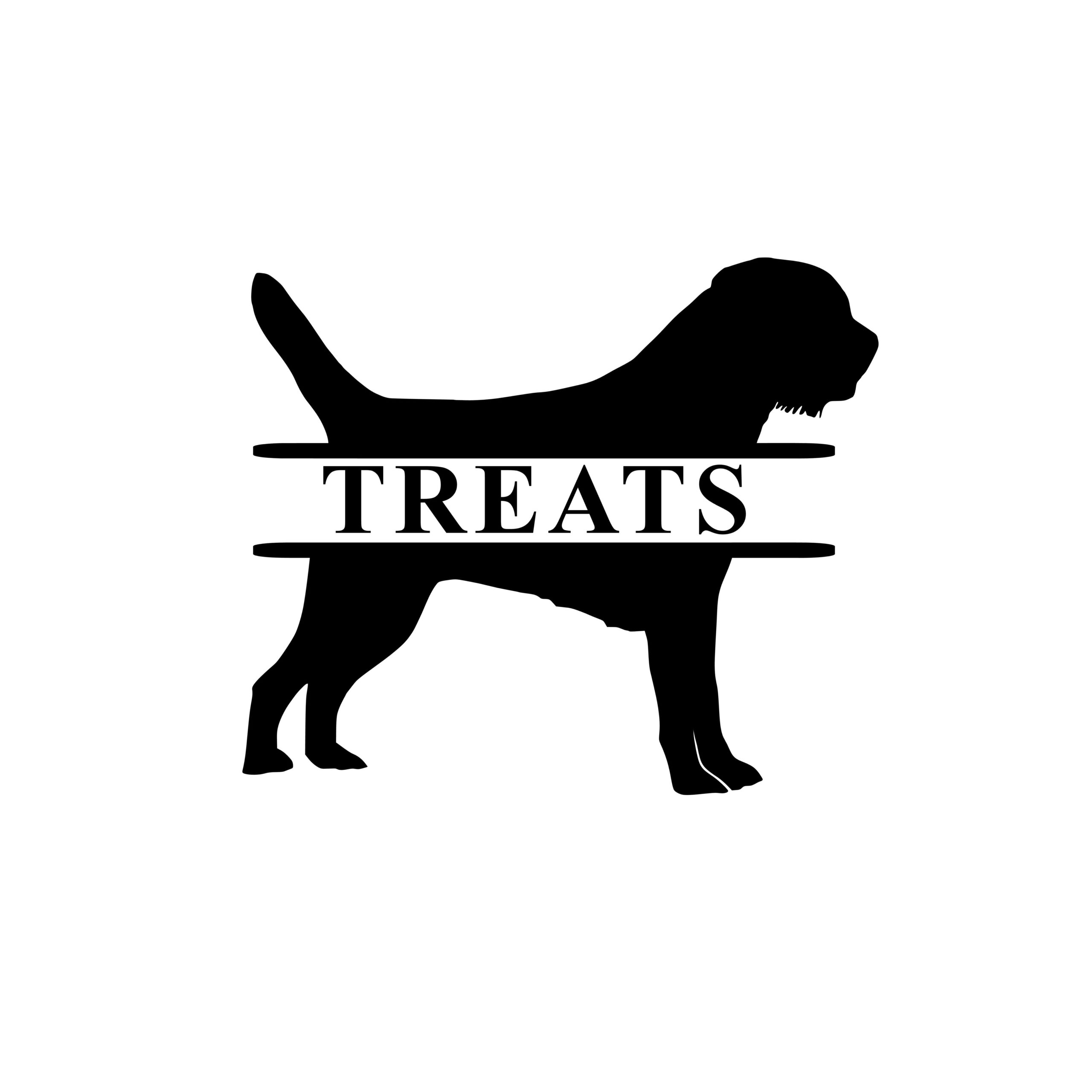 Treats sticker Border Terrier