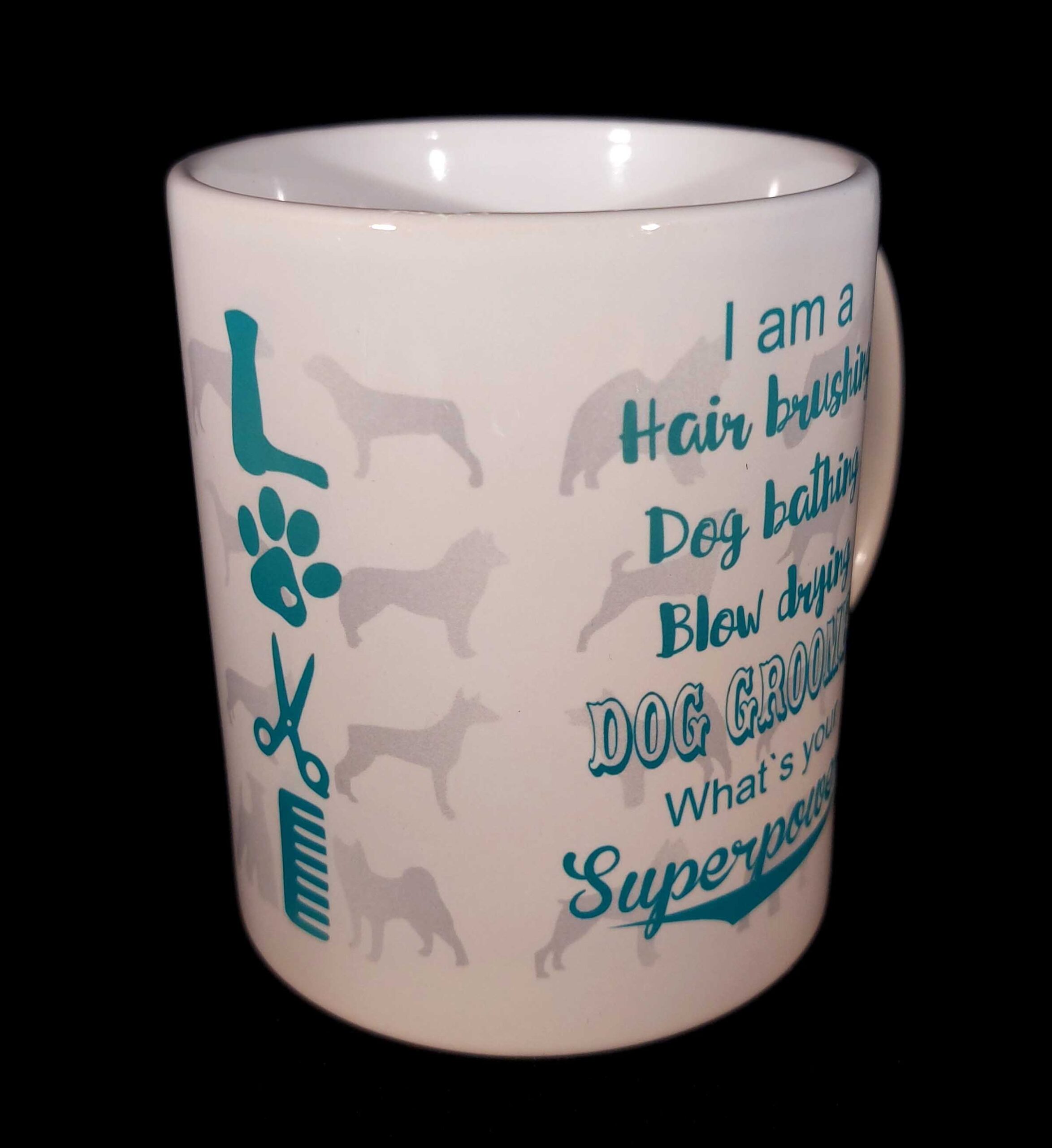 Mug groomer super power