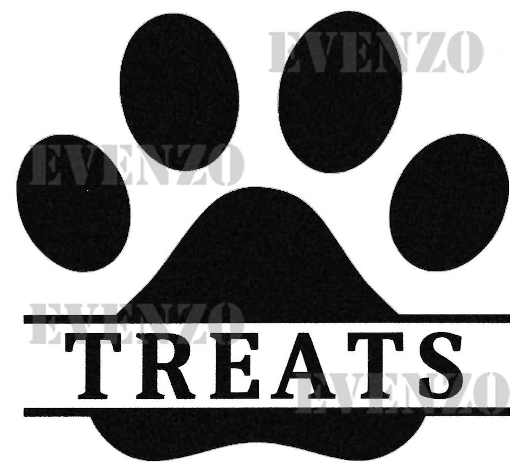Treats paw sticker